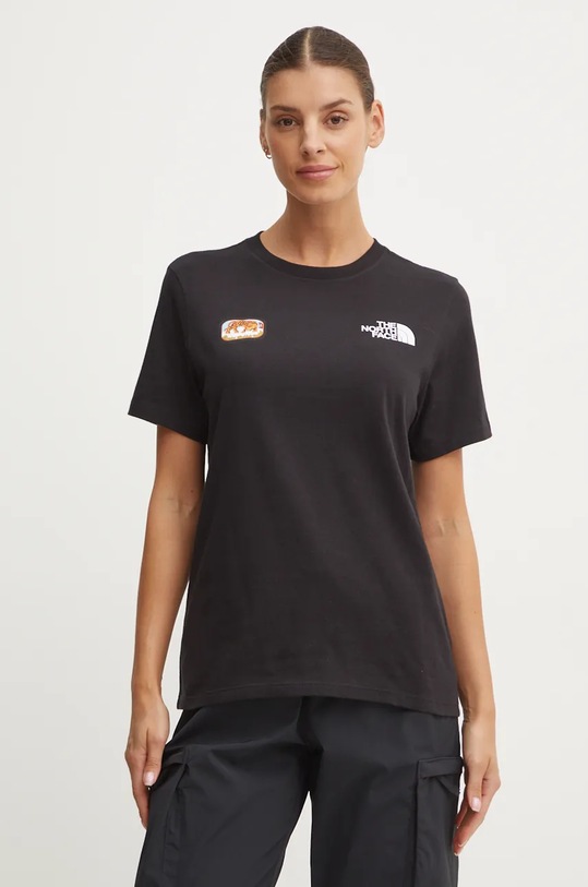 Îmbrăcăminte The North Face tricou din bumbac Climb NF0A8AZZ42I1 negru