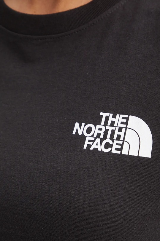 The North Face tricou din bumbac Climb NF0A8AZZ42I1 negru