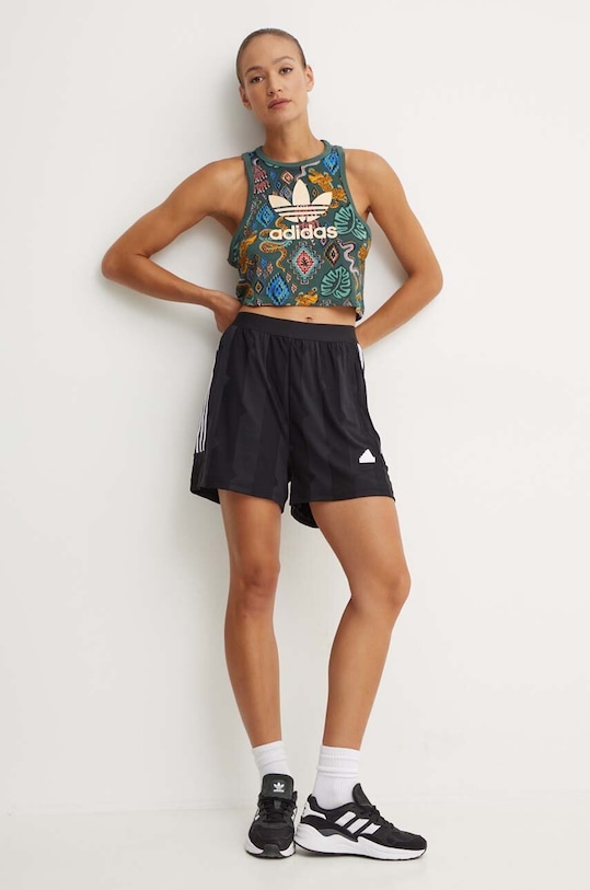 Top adidas Originals X Farm Rio IW0798 zelená AW24