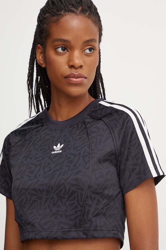 Μπλουζάκι adidas Originals μαύρο IW5476