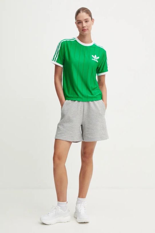 adidas Originals t-shirt Adicolor IY7227 zielony AW24