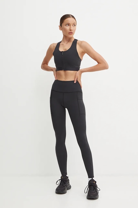 Športová podprsenka New Balance WB41047BK čierna AW24