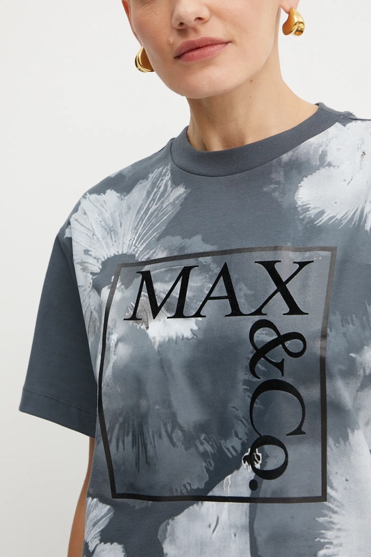 Bavlněné tričko MAX&Co. 2426976043200 šedá