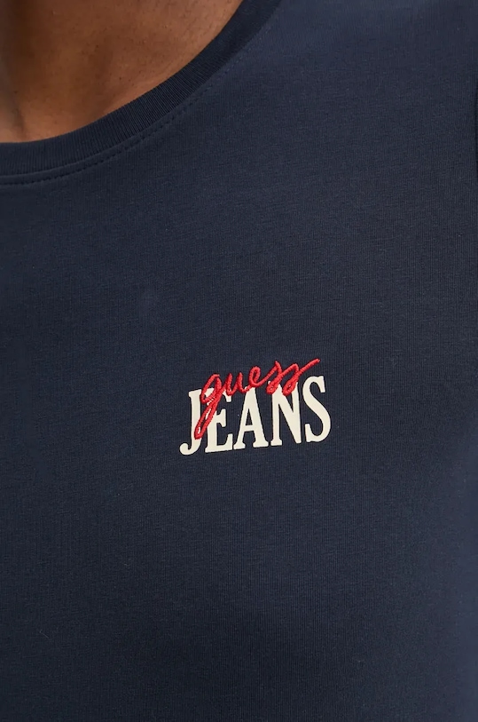 Guess Jeans tricou W4BI57.J1314 bleumarin