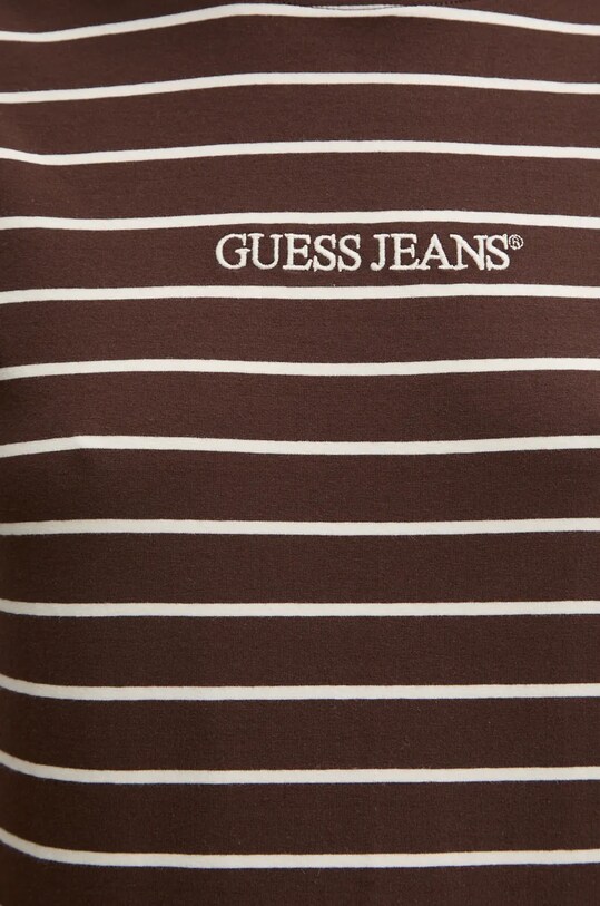 Majica kratkih rukava Guess Jeans W4BI53.KCIE1 smeđa