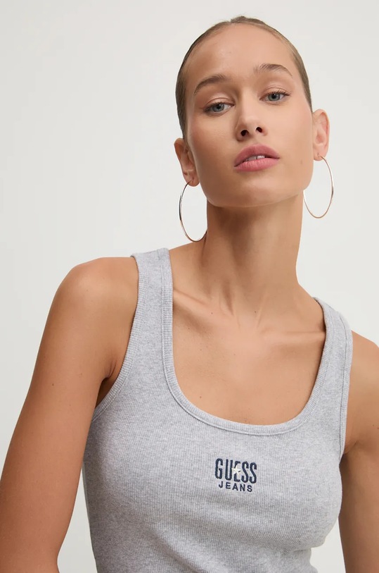 Топ Guess Jeans W4BP43.KA0H1 сірий