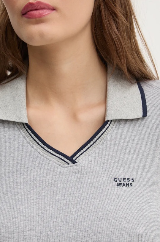 Поло Guess Jeans W4BP45.KA0H1 сірий
