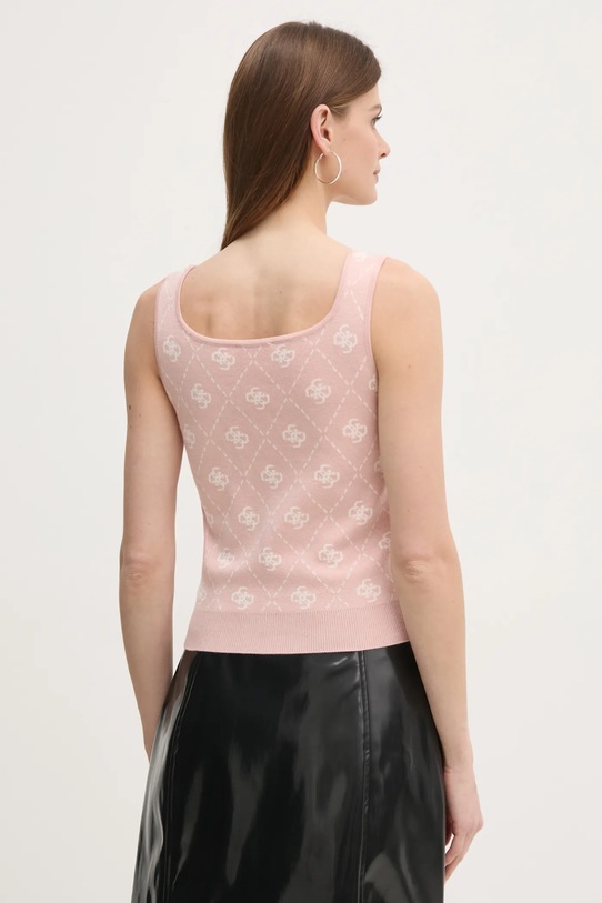 Топ с примесью шерсти Guess SARAH W4BR0C.Z3JD2 розовый AW24