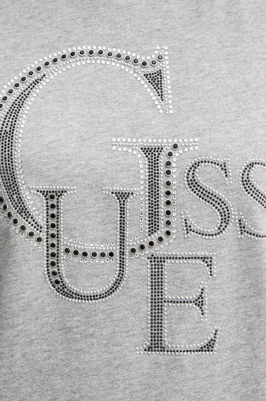 Памучна тениска Guess сив W4BI16.I3Z14