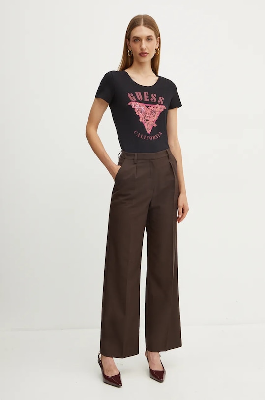 Guess t-shirt W4BI19.J1314 fekete AW24