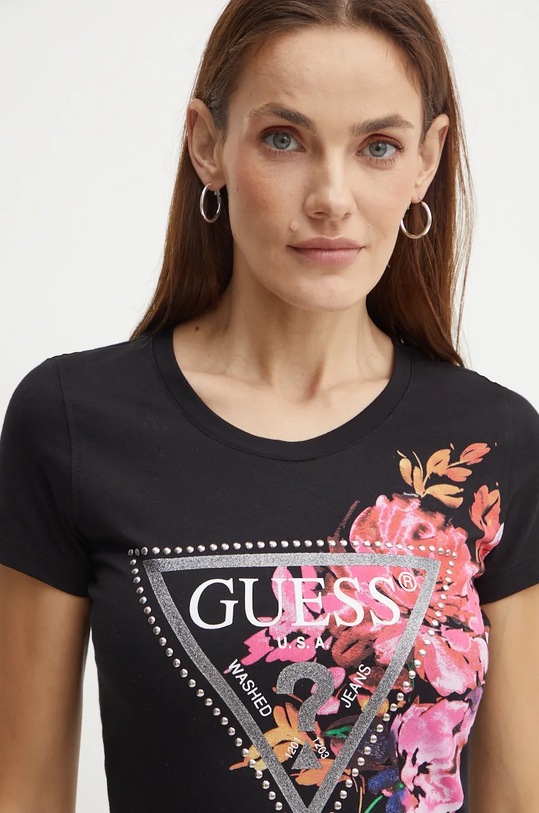 Oblečenie Tričko Guess W4BI23.J1314 čierna