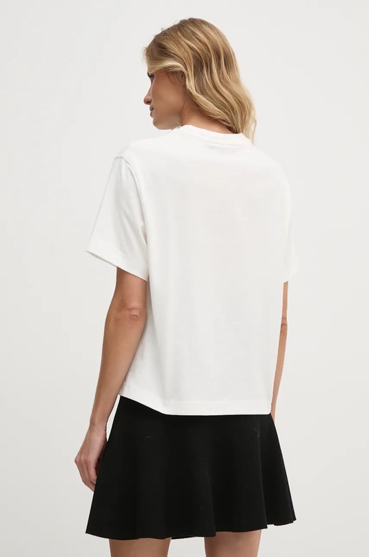 Одяг Бавовняна футболка Lacoste TF2667 білий