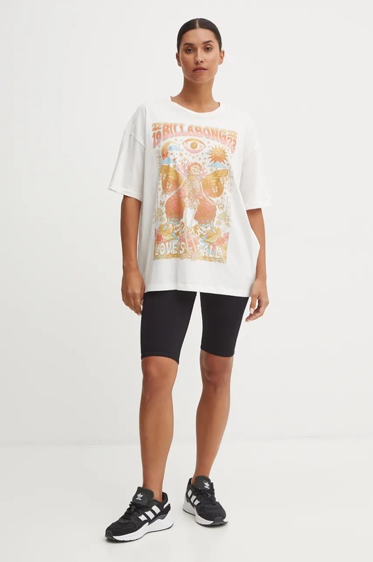 Billabong tricou Love is All EBJZT00322 alb AW24