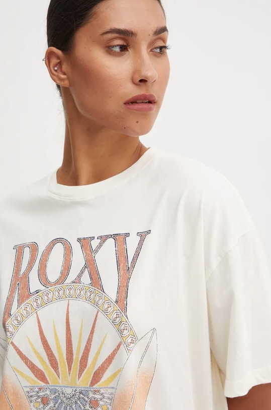 Roxy tricou Dreamers Woman bej ERJZT05812