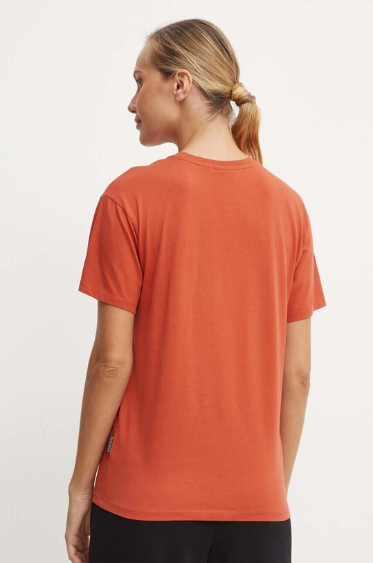 Oblečení Bavlněné tričko Napapijri S-Nina NP0A4H87R1B1 oranžová