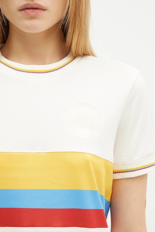 Футболка adidas Anniversary Jersey бежевый IT2746