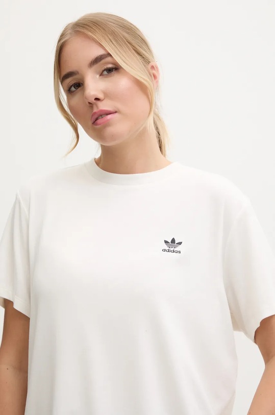 Футболка adidas Originals Trefoil Tee Leopard бежевий IW8483