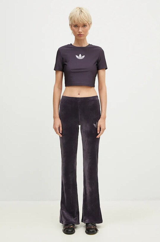 Футболка adidas Originals Bling Tee IZ3439 фіолетовий