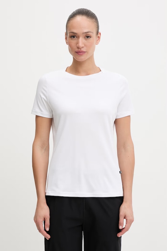 On tricou de antrenament Focus uni alb 1WE11861200