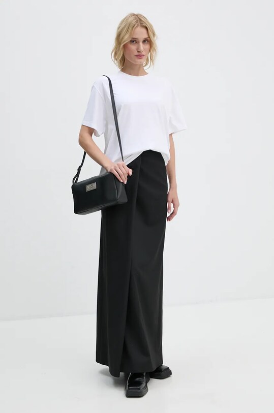 Bavlněné tričko MM6 Maison Margiela S62GD0192.S23588 bílá AW24
