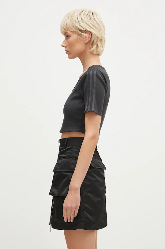 Tričko adidas Originals Femme Galore Baby Tee JN3013 sivá AW24