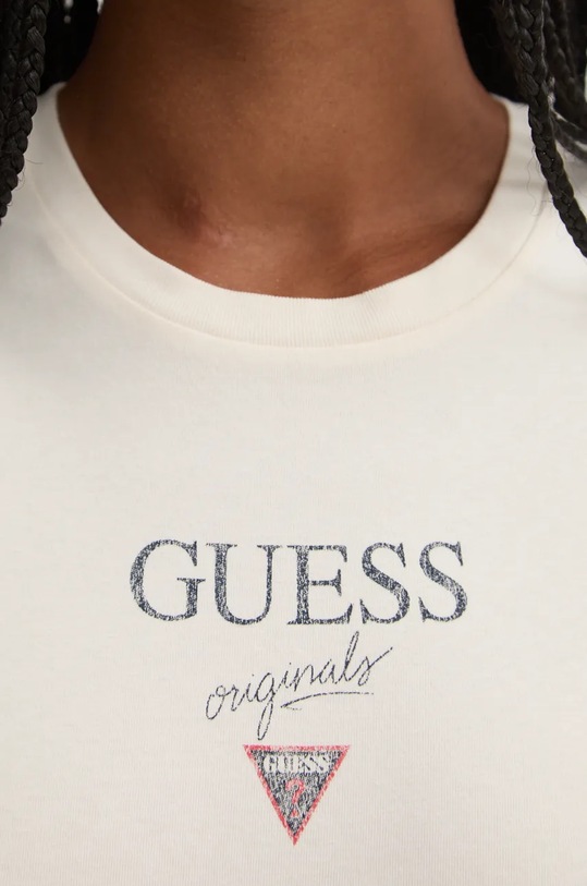 Guess Originals t-shirt W4BI05.J1314 beżowy