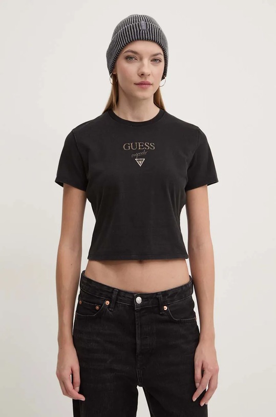 Guess Originals tricou print negru W4BI05.J1314