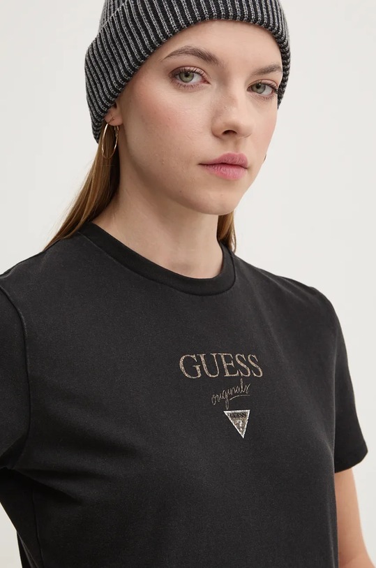Guess Originals tricou negru W4BI05.J1314