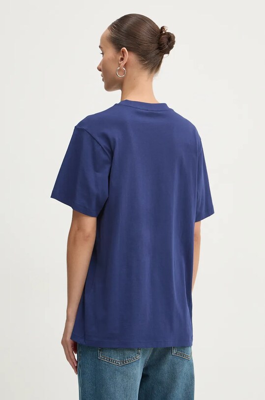 Одежда Хлопковая футболка HUGO 50528585 тёмно-синий