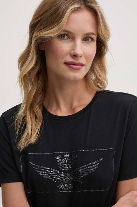 Одежда Футболка Aeronautica Militare TS2298DJ359 чёрный