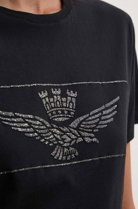 Aeronautica Militare tricou negru TS2298DJ359