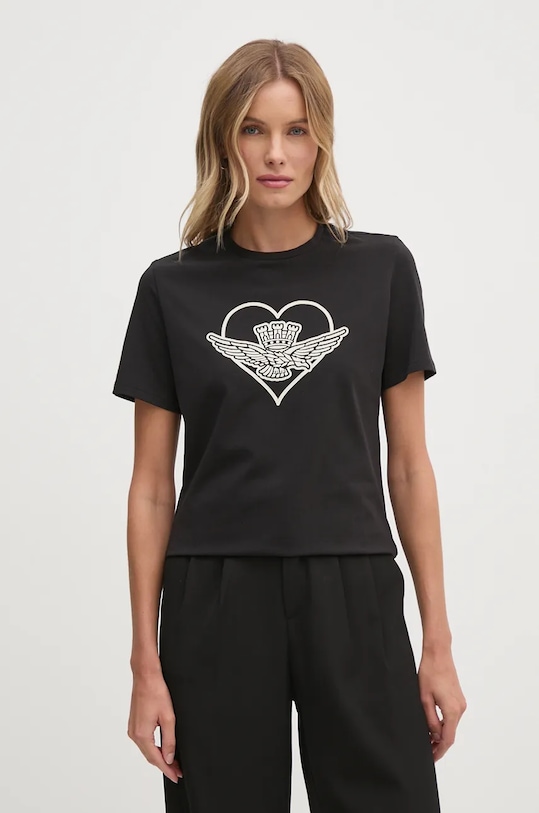 Одяг Футболка Aeronautica Militare TS2351DJ657 чорний