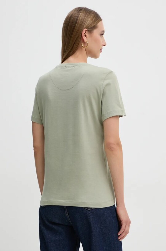 Odzież Aeronautica Militare t-shirt bawełniany TS2353DJ638 zielony