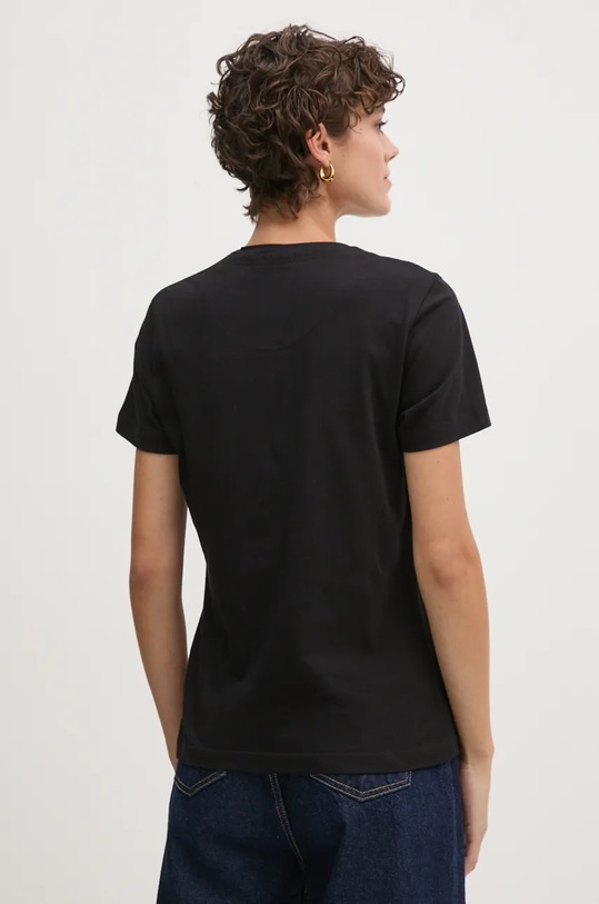 Îmbrăcăminte Aeronautica Militare tricou din bumbac TS2354DJ638 negru