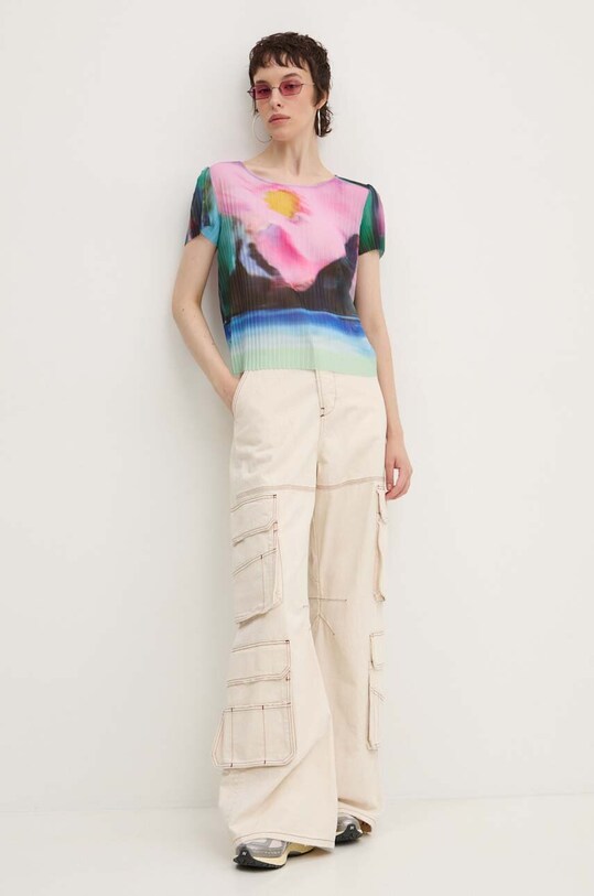 Desigual tricou PLISA 24WWTK95 roz AW24