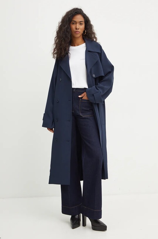 Victoria Beckham tricou din bumbac 1424JTS005890A alb AW24