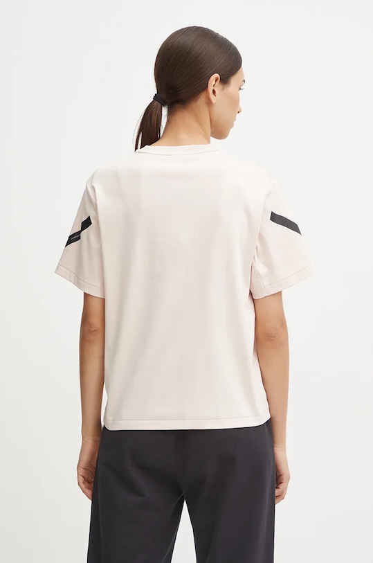 Îmbrăcăminte adidas tricou din bumbac ZNE JF4781 roz