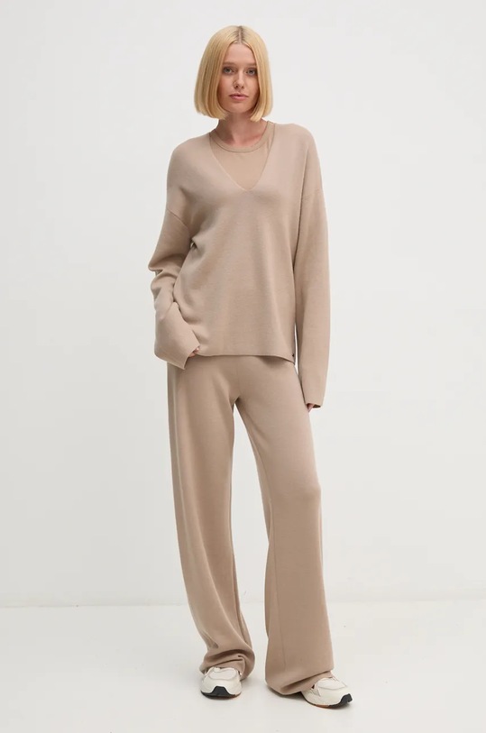 Calvin Klein top K20K207748 beige AW24