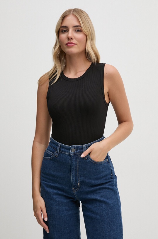 Топ Calvin Klein slim чорний K20K207748