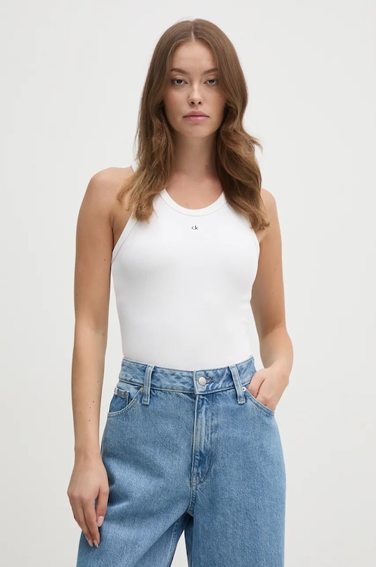 Футболка Calvin Klein хлопок белый K20K208065