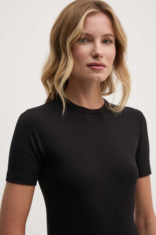 Tričko Calvin Klein hladký černá K20K208332