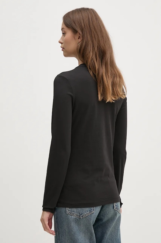 Îmbrăcăminte Calvin Klein longsleeve din bumbac K20K207520 negru