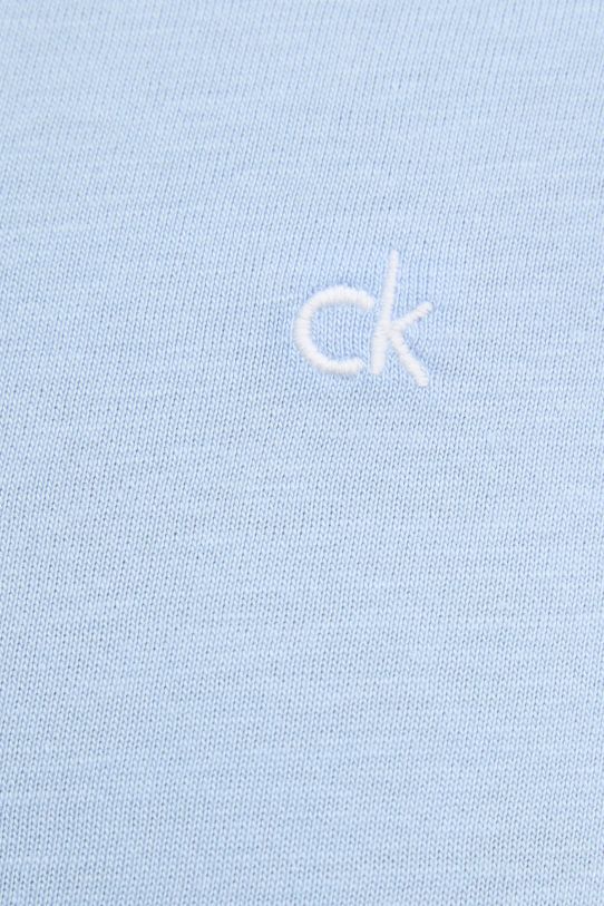 Calvin Klein t-shirt bawełniany K20K208061 niebieski