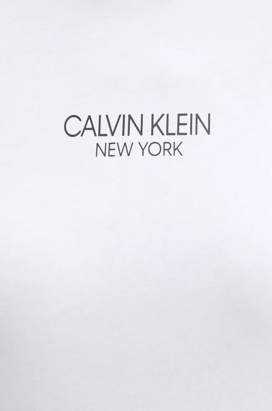Bavlněné tričko Calvin Klein bílá K20K208064