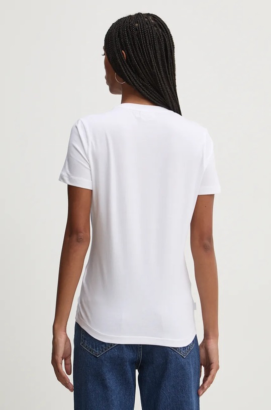 Îmbrăcăminte Desigual tricou DAISY 24WWTK01 alb