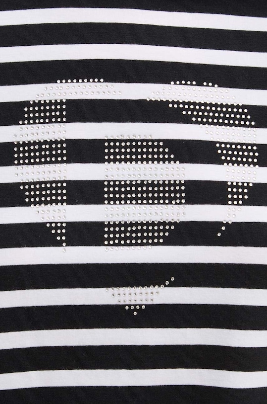 Desigual t-shirt DAISY 24WWTK01 czarny