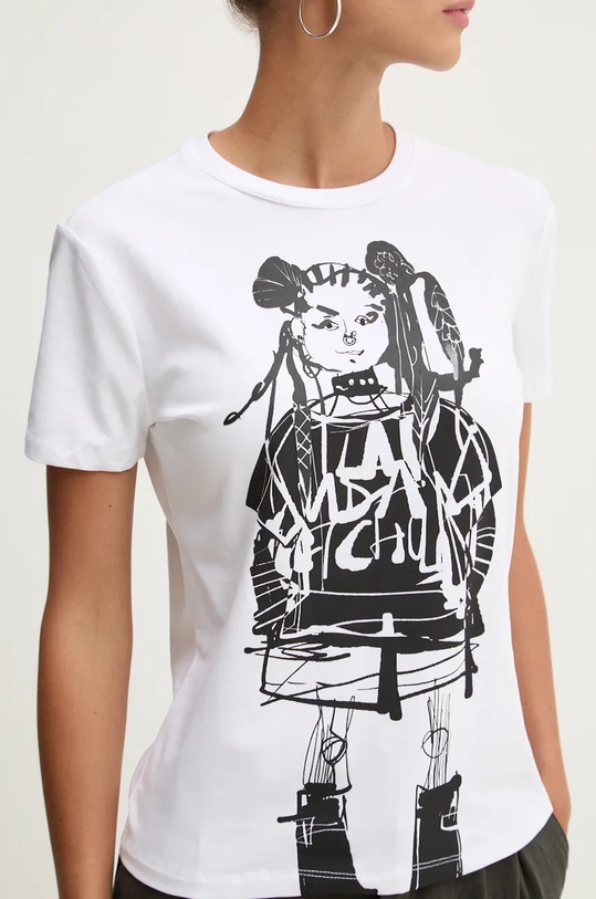 Tričko Desigual CHOI bílá 24WWTK90