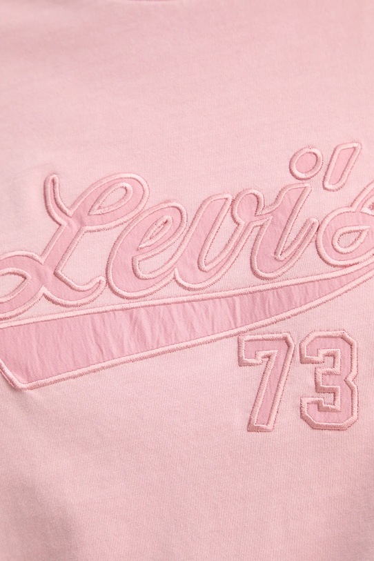 Levi's tricou din bumbac A8804 roz