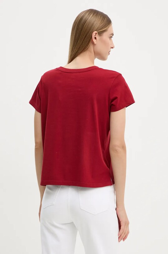 Odzież Levi's t-shirt bawełniany A8804 czerwony