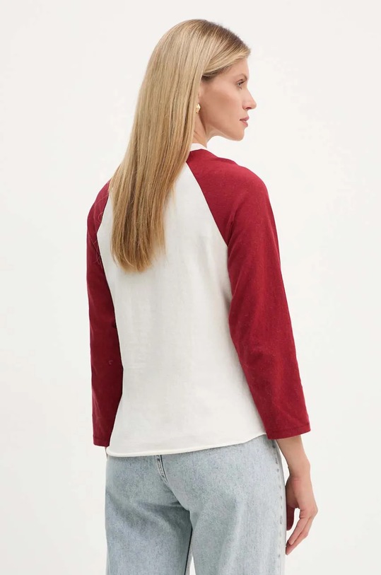 Abbigliamento Levi's top a maniche lunghe in cotone A8845 beige